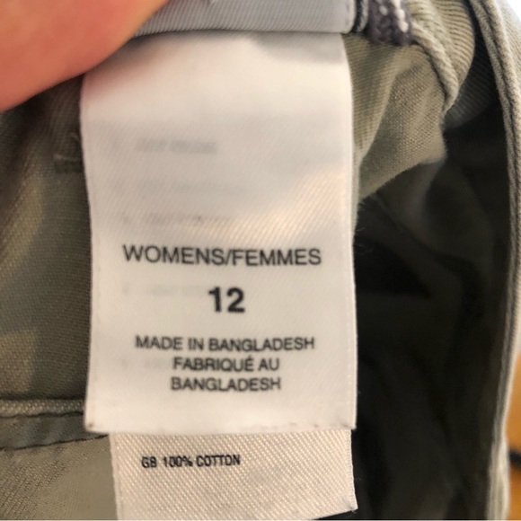 The North Face A5 Series cotton khaki Flare Pants Size 12 Cargo outdoor hiking - Picture 13 of 14